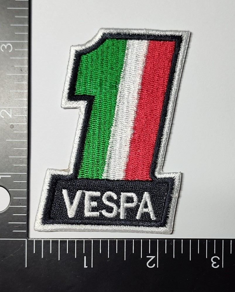 Vespa Patch Sport Championship V85 V9 Eldorado High Quality HOOK LOOP UK Patch
