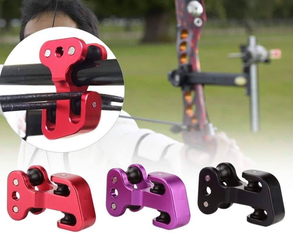 Archery Cable Slide, Compound Bow Slide String Separator Black