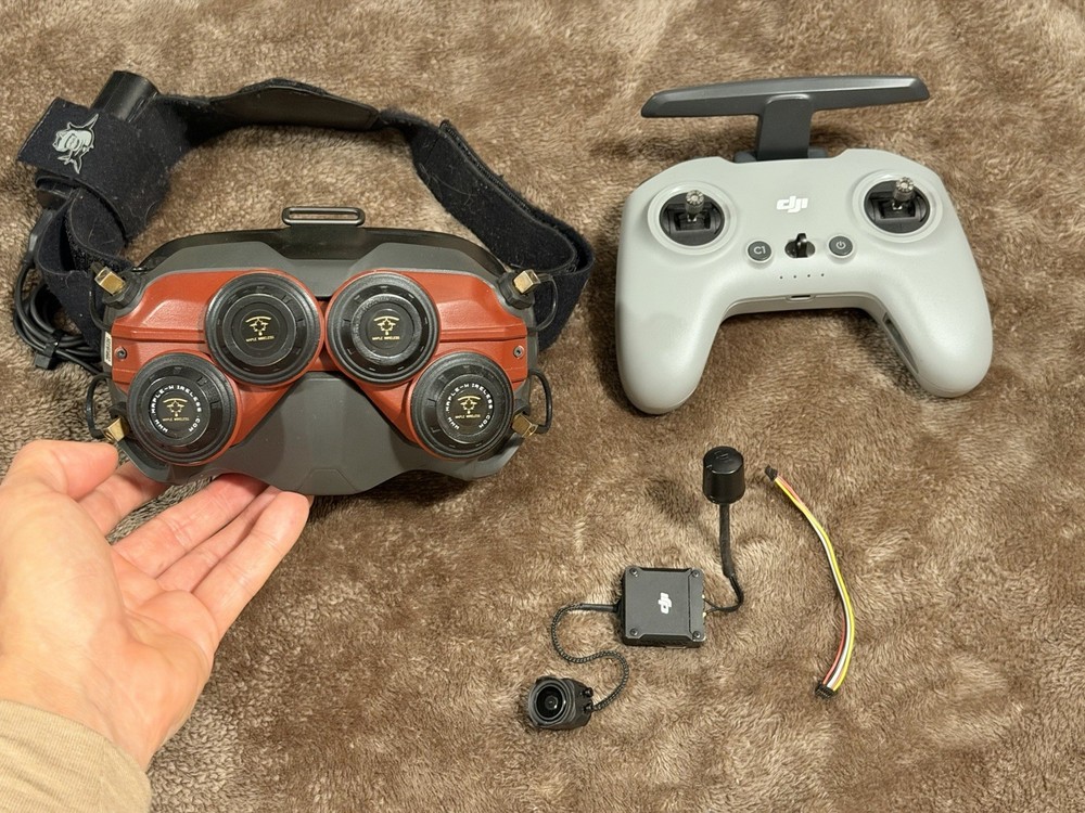 DJI fpv googles v2 + controller 2 + air unit o3