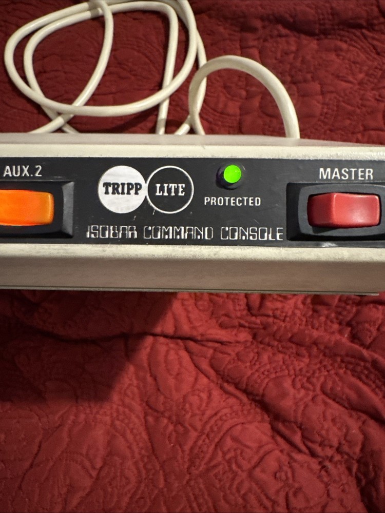 Tripp Lite Command Console Model CCI 6-12 6 outlet Transient Surge.
