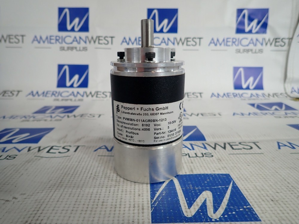 PEPPERL+FUCHS GmbH PVM58N-011AGROBN-1213 ENCODER