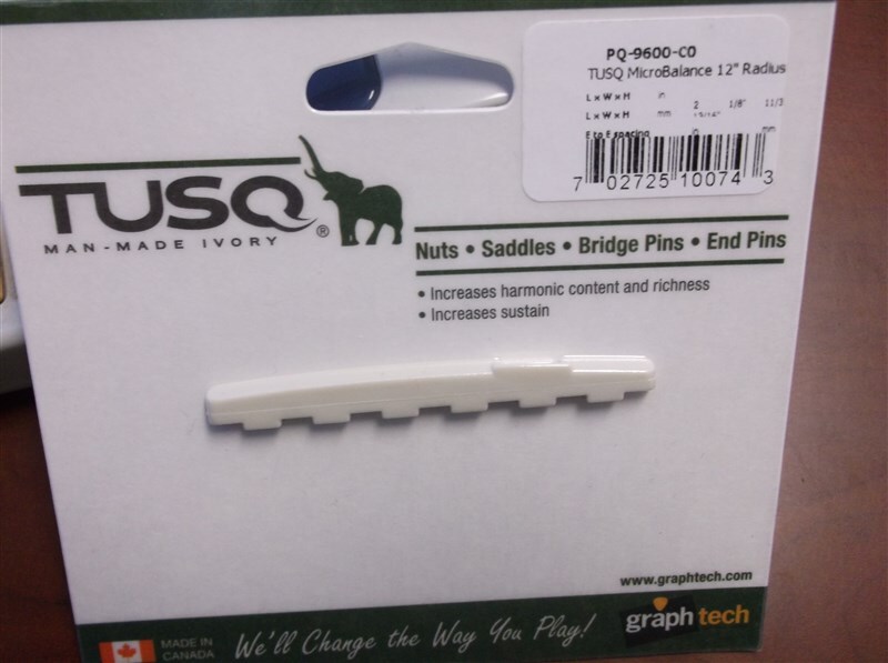 NEW Graph Tech PQ-9600-C0 12" Microbalance Saddle - TUSQ