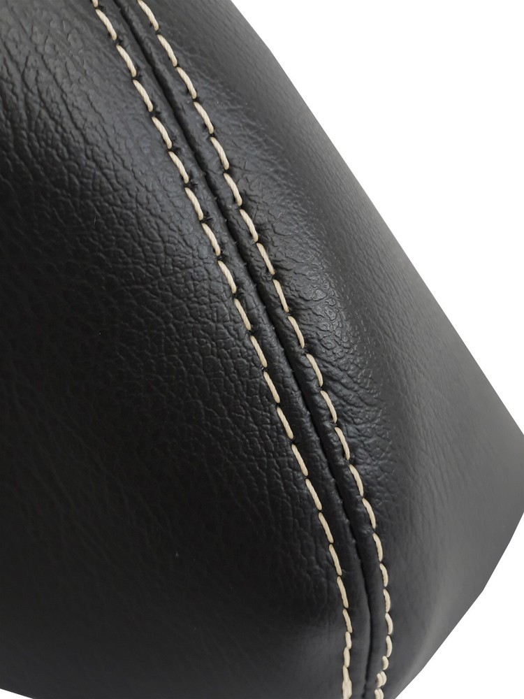 Fits 2002-2009 Trailblazer GMC Envoy Leather Automatic Shift Boot Beige Stitch