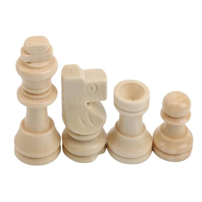 32pcs Only Chess Pieces Complete Chessmen International Word Chess Set Chess