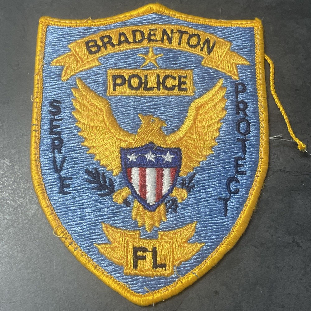 BRADENTON FL POLICE PATCH ~F53