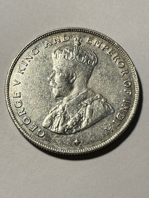 1919 Straits Settlements 1 Dollar Silver VF++ #20931