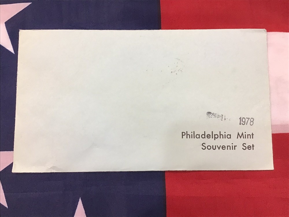 1978-P Official US Mint Souvenir Set with Envelope.