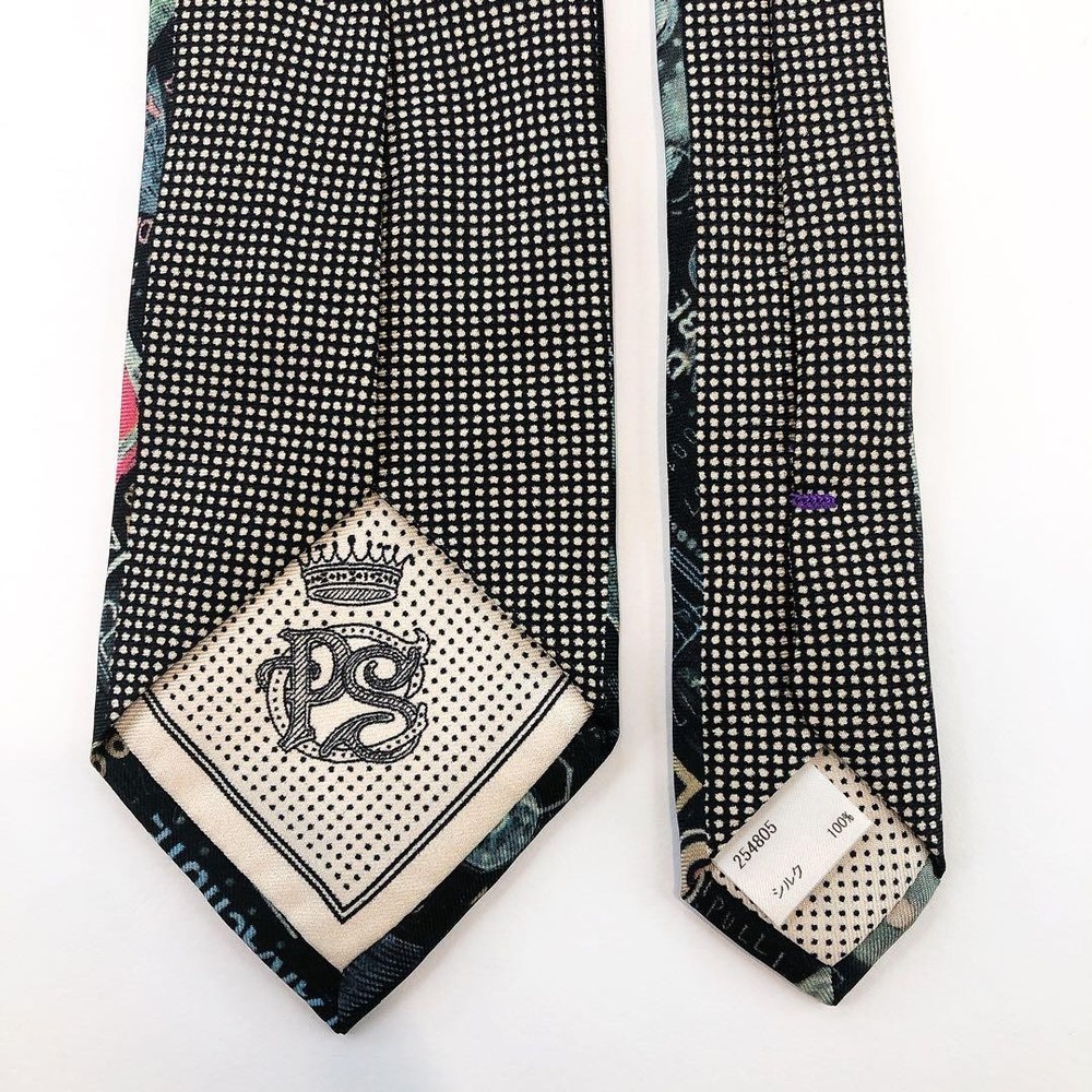 Paul Smith tie all over pattern multi color