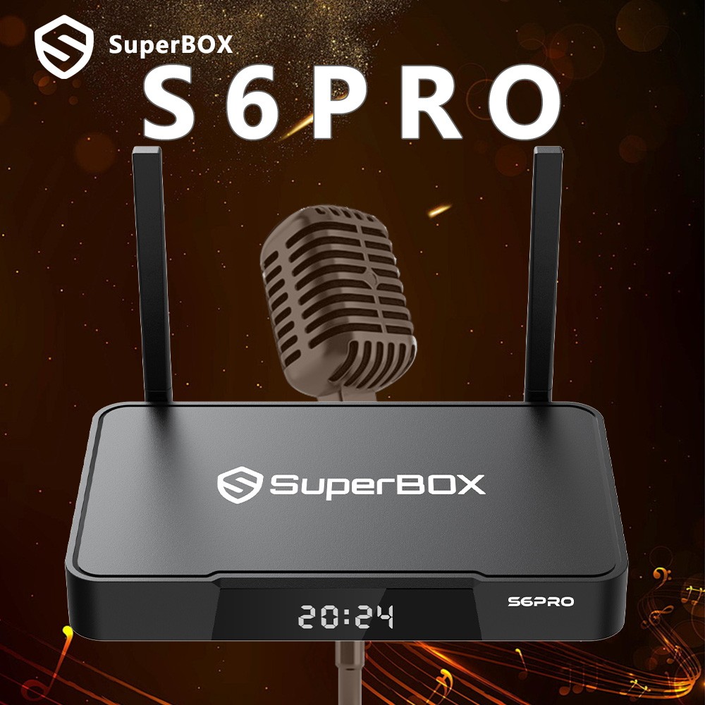 SuperBox S6 Pro BOX - Authorized Distributor - Message To Me Free Ship