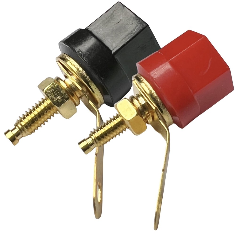 CESS Amplifier Terminal Connector Binding Post #09: Length 29mm/1.1",4-Pack