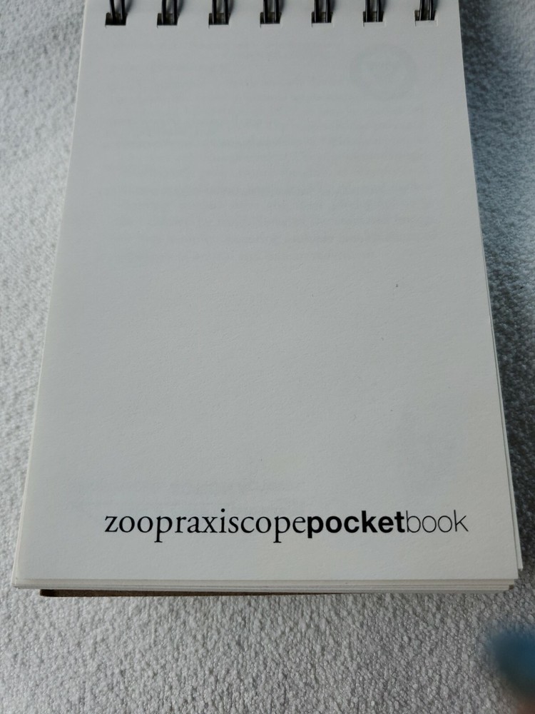 Zoopraxiscope FlipBook Pocket StenoBook