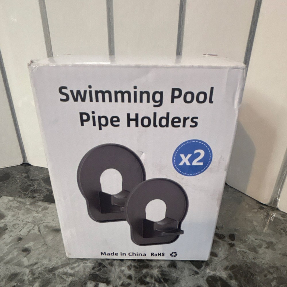 Pool Pipe Holder Adapter for Above Ground Pools, 2 Pack, Pipe Support, Connector