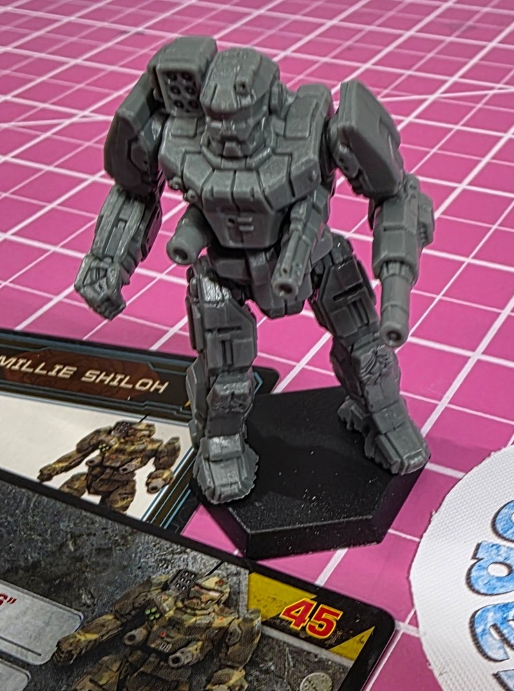 BattleTech Banshee Mech -- Inner Sphere Heavy Lance + Cards