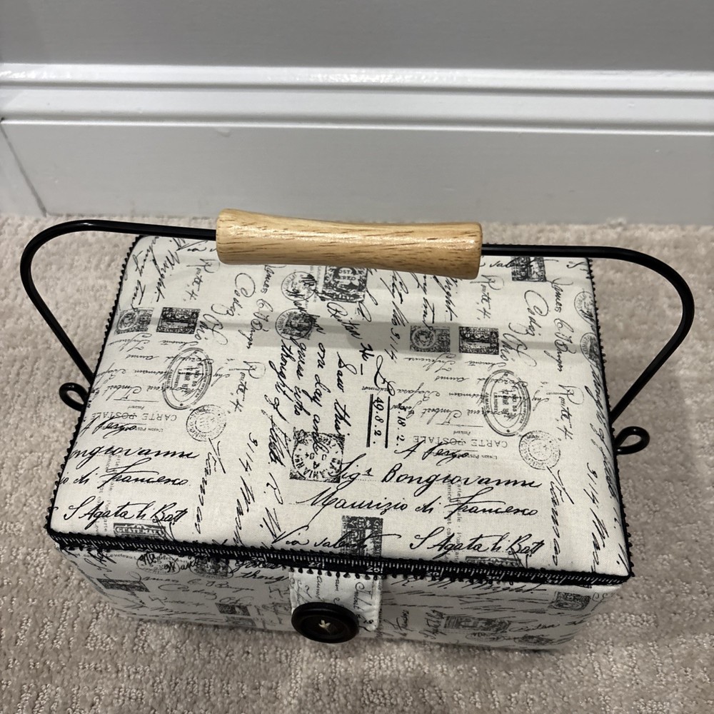 EUC Sewing Box With Tray