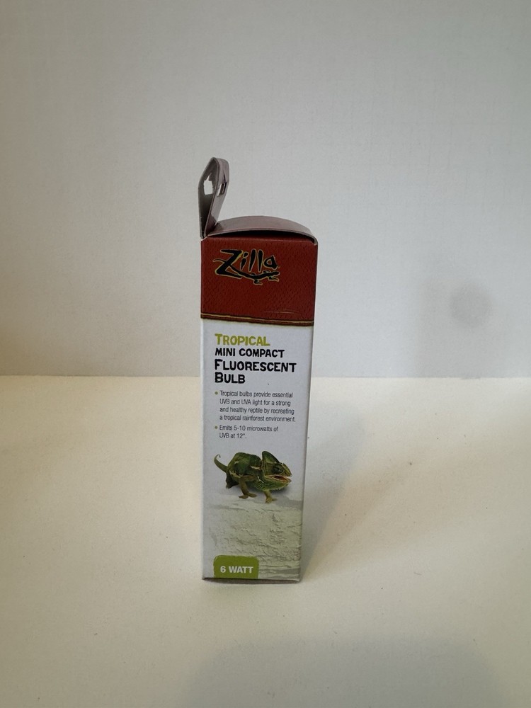 Zilla Mini Compact Fluorescent 2 Pack Desert and Tropical Bulbs