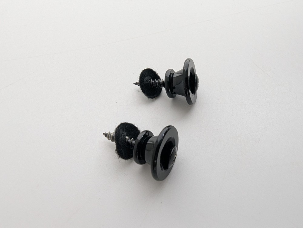 Jackson JS32 Warrior Strap Buttons Black