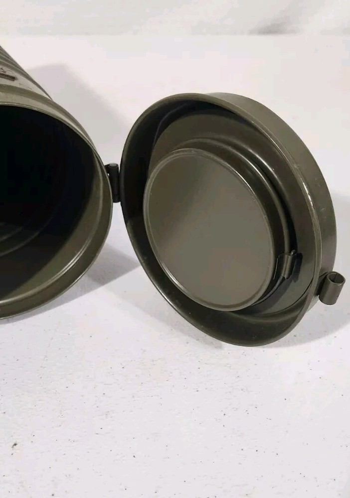 Vtg Gas Mask Canister - Container Only
