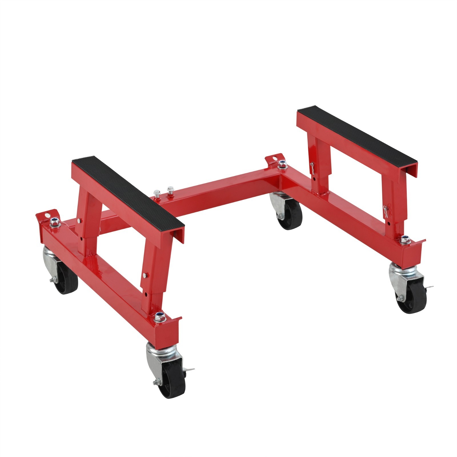 ATV Motorcycle Engine Cradle Dolly, Motorcycle Dolly, Engine Stand ,Red