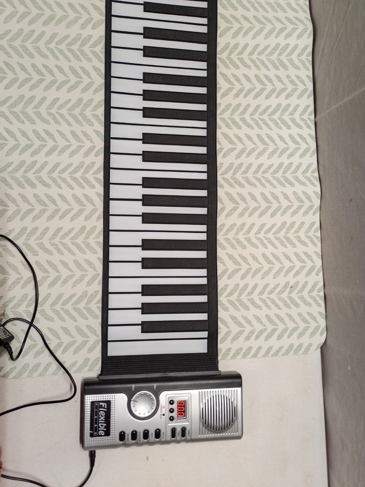 Hand Roll Soft Keyboard Piano - 61 Midi