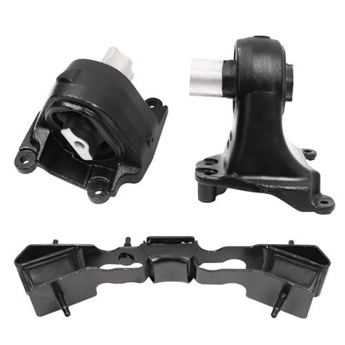 3PCS,Engine Motor Mount & Trans Mount Compatible 2012-2017 Wrangler for Jeep