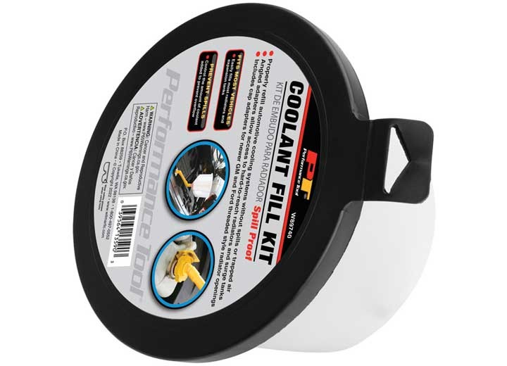 Performance Tool W89740 Spill Proof Coolant Funnel Kit