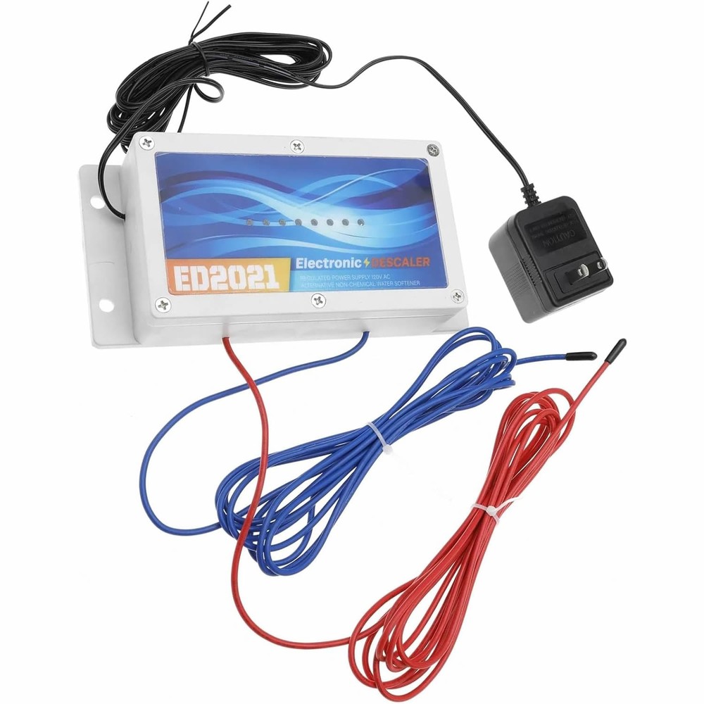 Electronic Water Descaler System Reduces Limescale, Rust, and Minerals