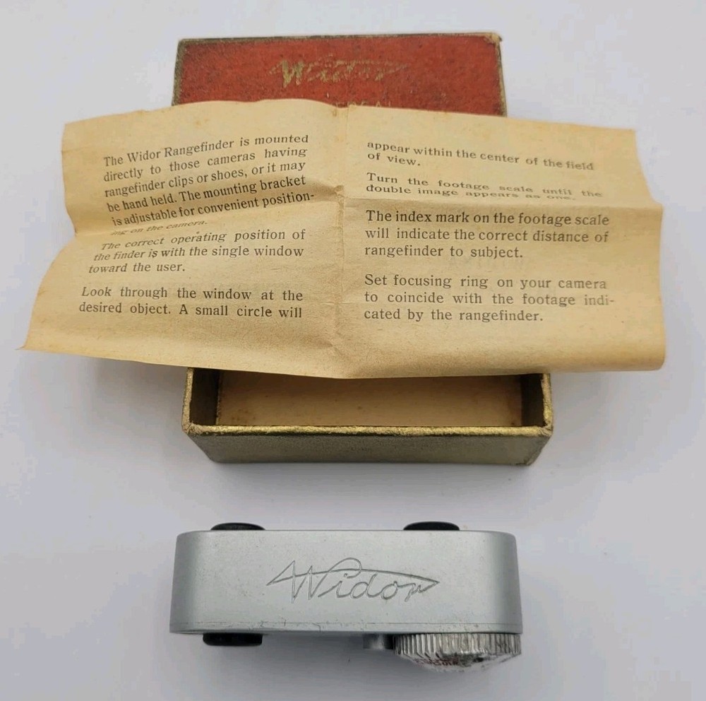Vintage Widor Universal Range Finder
