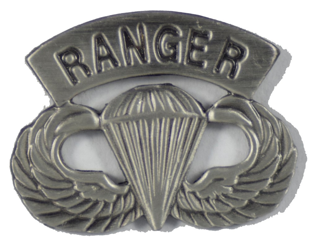 AIRBORNE RANGER HAT PIN