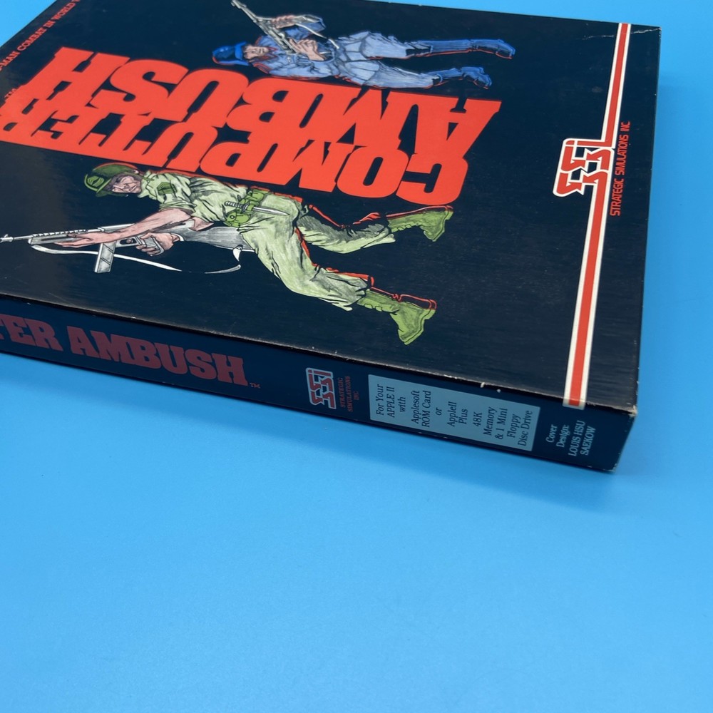 SSI Computer Ambush 2nd Ed Big Box CIB [Platform Name] - Complete