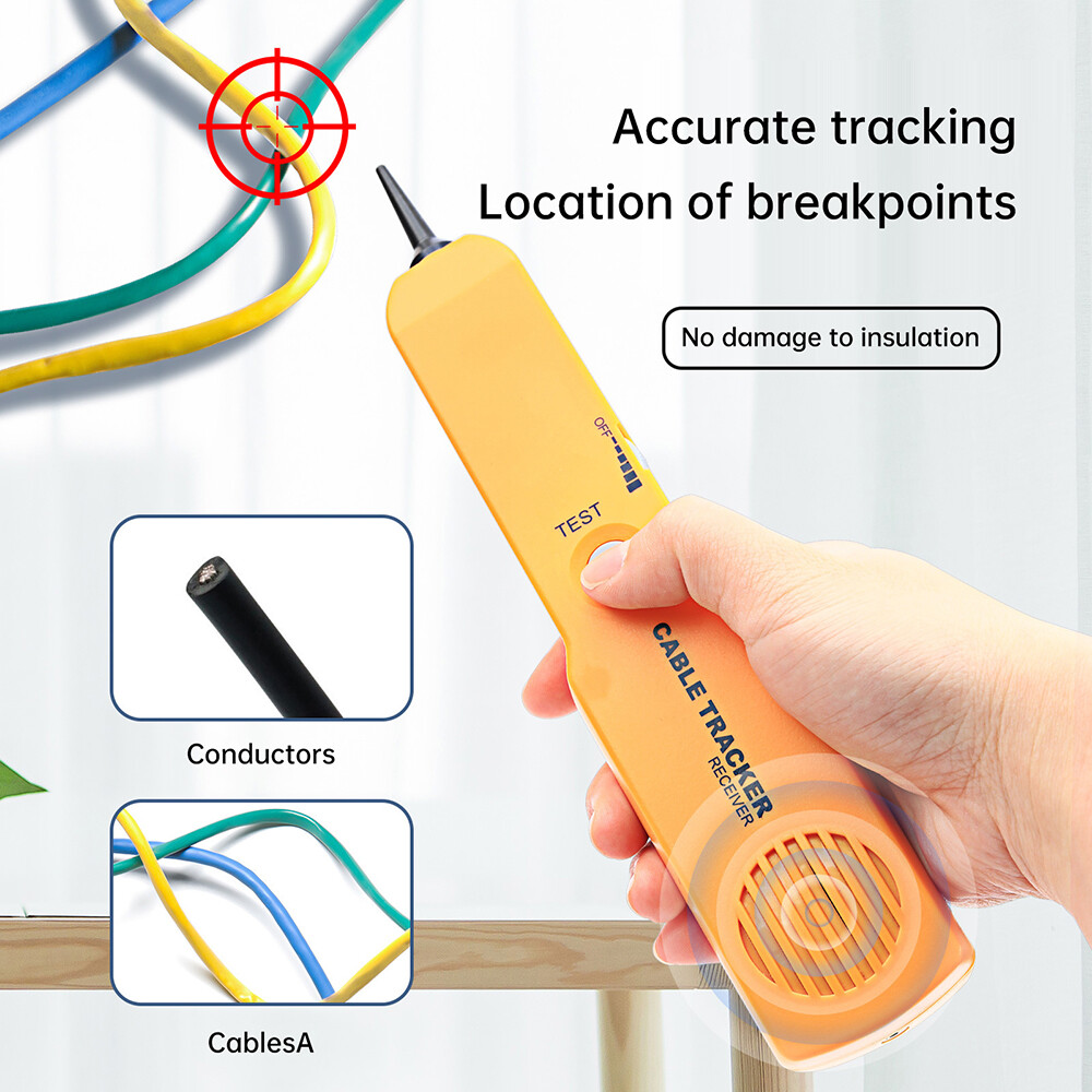 Network Line Finder Cable Tracker Tester Sender Wire Tracker Cable on-off Check