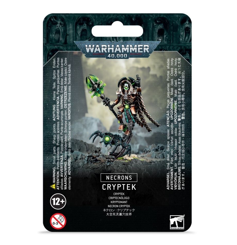Necron Cryptek Warhammer 40K NIB  Blister