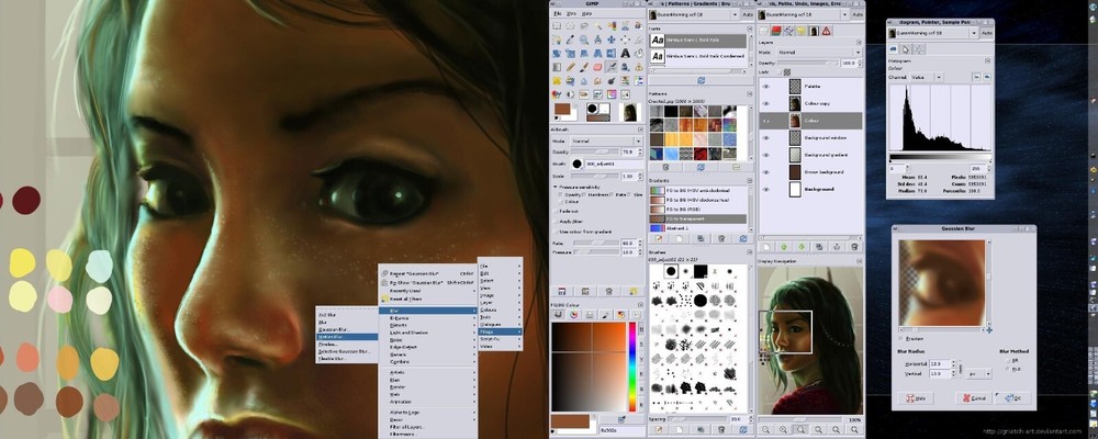GIMP GNU Image Manipulation Program - Windows / Mac / Linux DVD