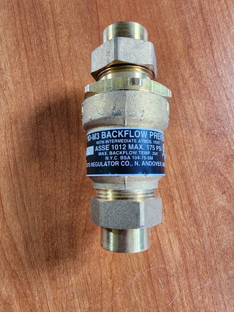 1/2" Backflow Preventer 9D-M3 0061935