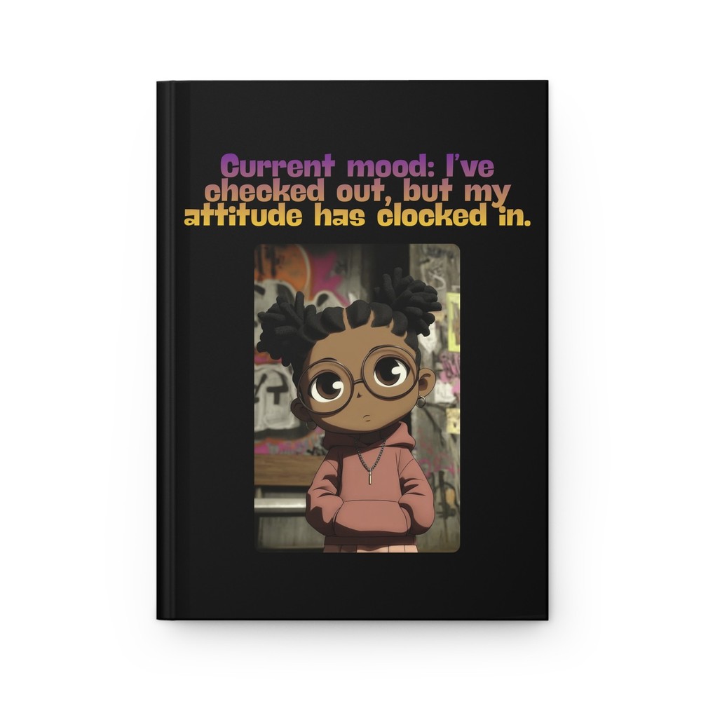 I Can't  Hardcover Journal, Matte Cover | Introvert Notebook