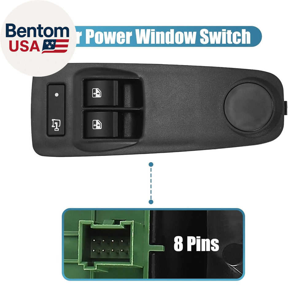 Front Driver Side Master Power Window Switch for Ram Promaster 1500 2500 3500 20