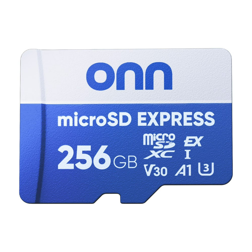 onn. 256GB microSD Express Memory Card – High Speed – Switch 2 Compatible
