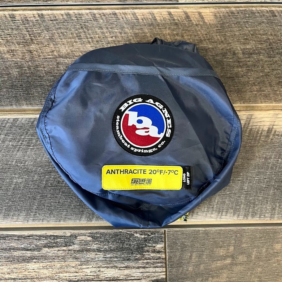 Big Agnes Anthracite 20 Sleeping Bag - Used