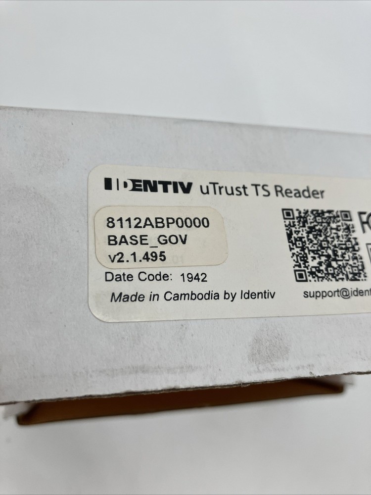 Identiv uTrust TS Migration Wall Switch Reader 8112ABP000 New Ships Fast