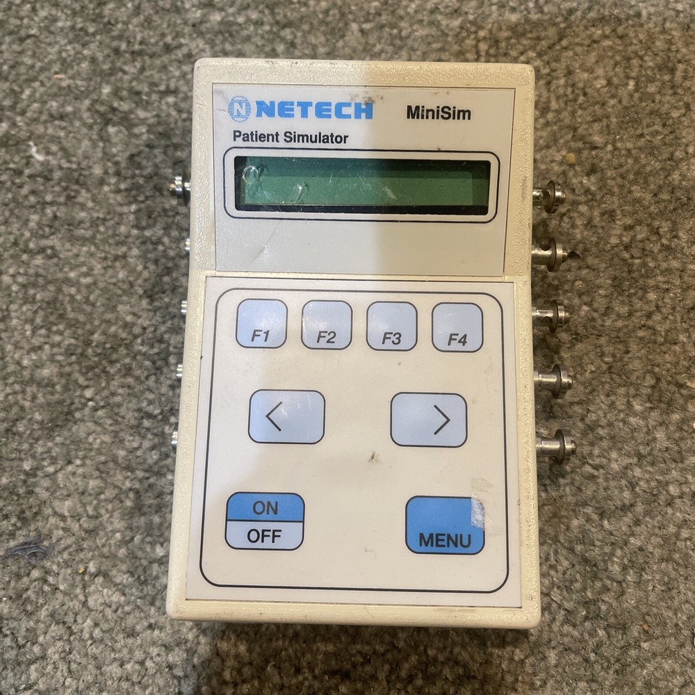 Netech Corp. MiniSim Patient ECG Arrhythmia Advanced Parameter Simulator