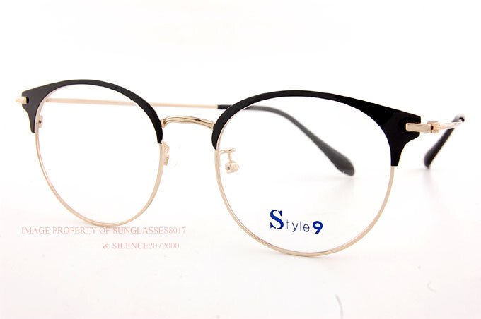 Essilor Crizal Blue Light Blocking Computer Reading Glasses Style9 290-S Black