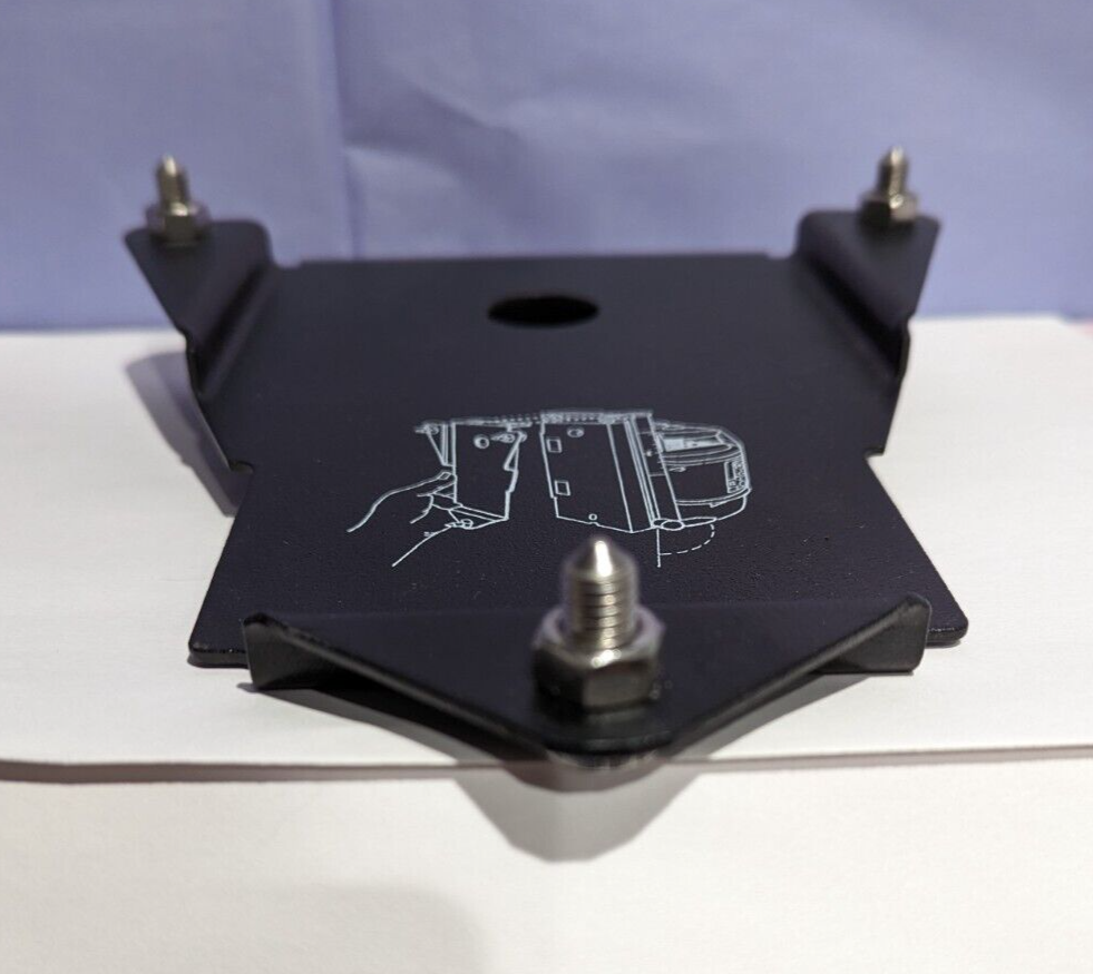 EUC Spectra Precision Rotary Laser 1470 Mount Plate