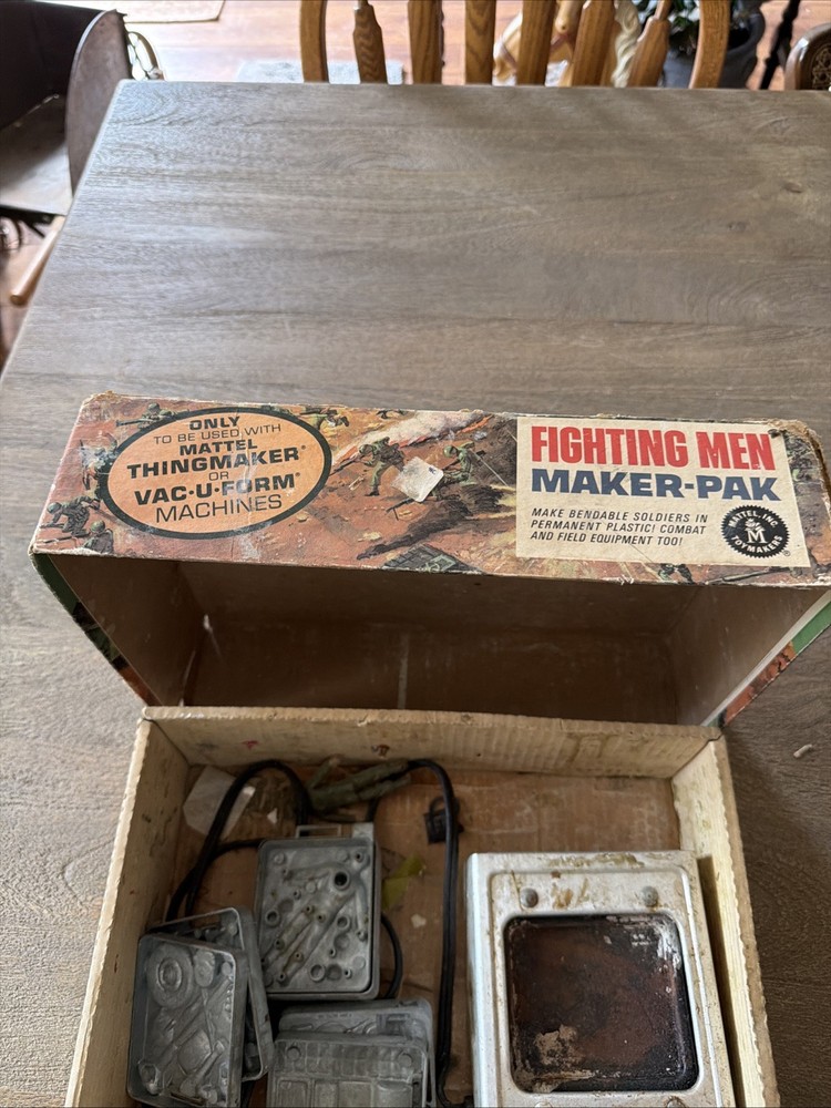 Mattel Thingmaker Maker-Pak Not Complete Original Box