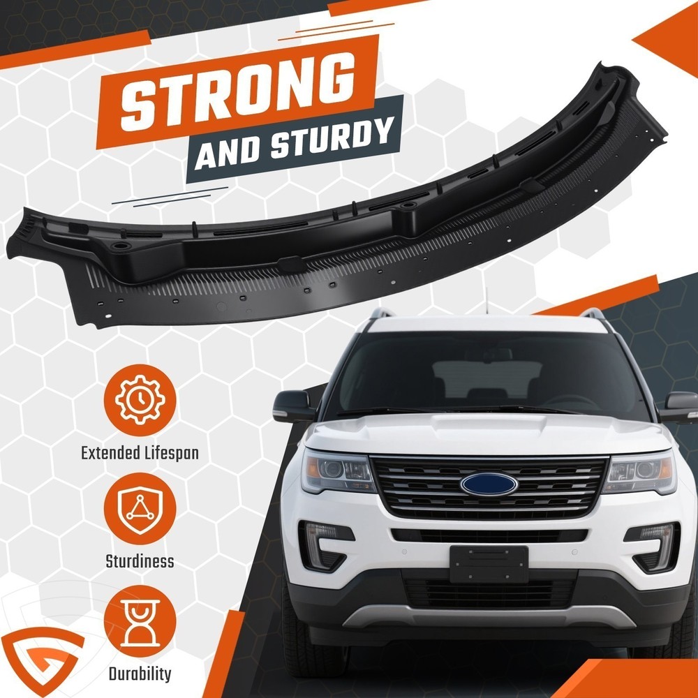US Windshield Cowl Grille Top Panel For Ford Explorer 2011-2019