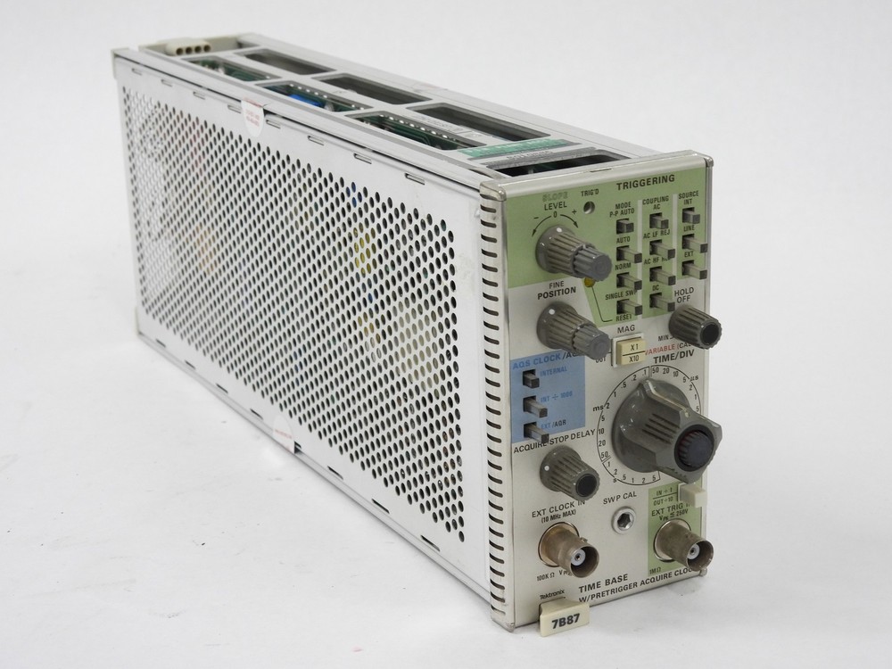 Tektronix 7B87 Time Base 7854 7000 Series Oscilloscope Plug-In Module (nice)