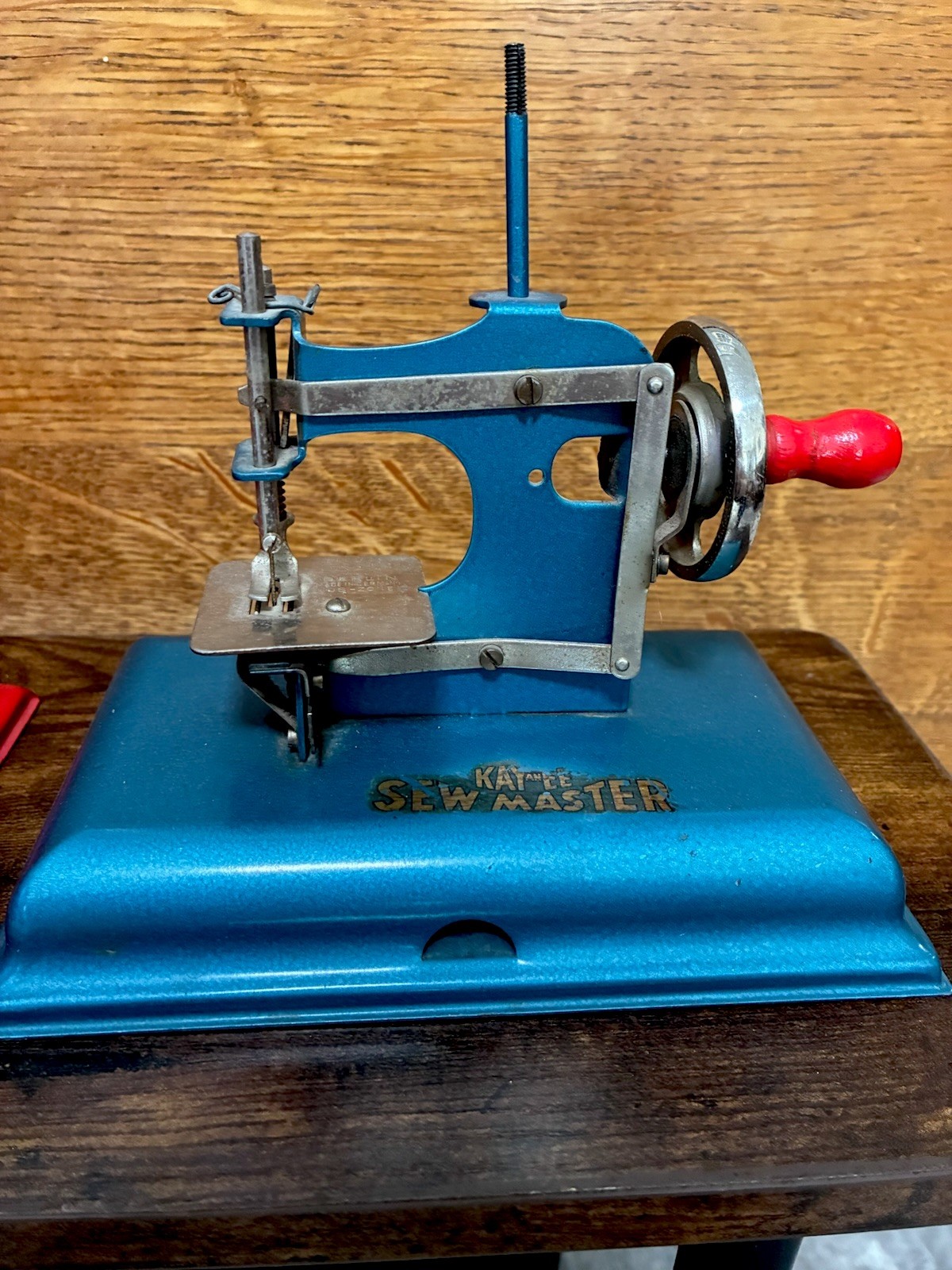 Lot Of 2 1940- 1950 Collectible Children Child Toy Sewing Machines. German Made