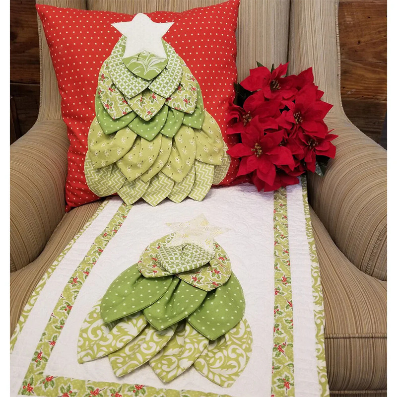 Petal Template Pop Flower Table Runner Pattern Sewing ruler