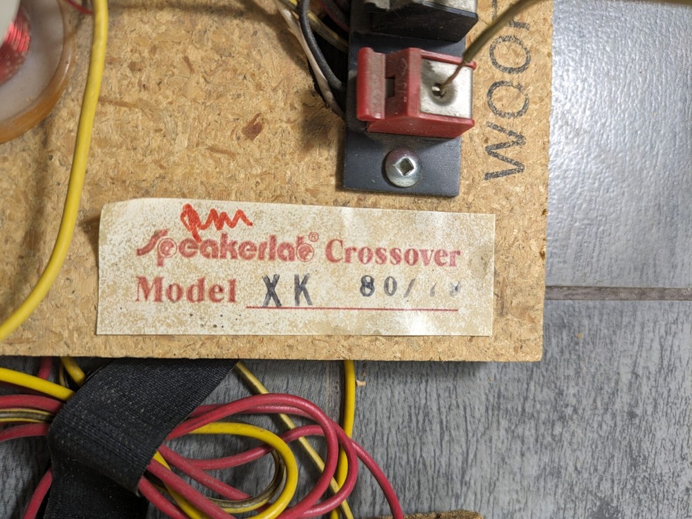 Speakerlab XK Crossover w/ Knobs - Klipschorn Khorn