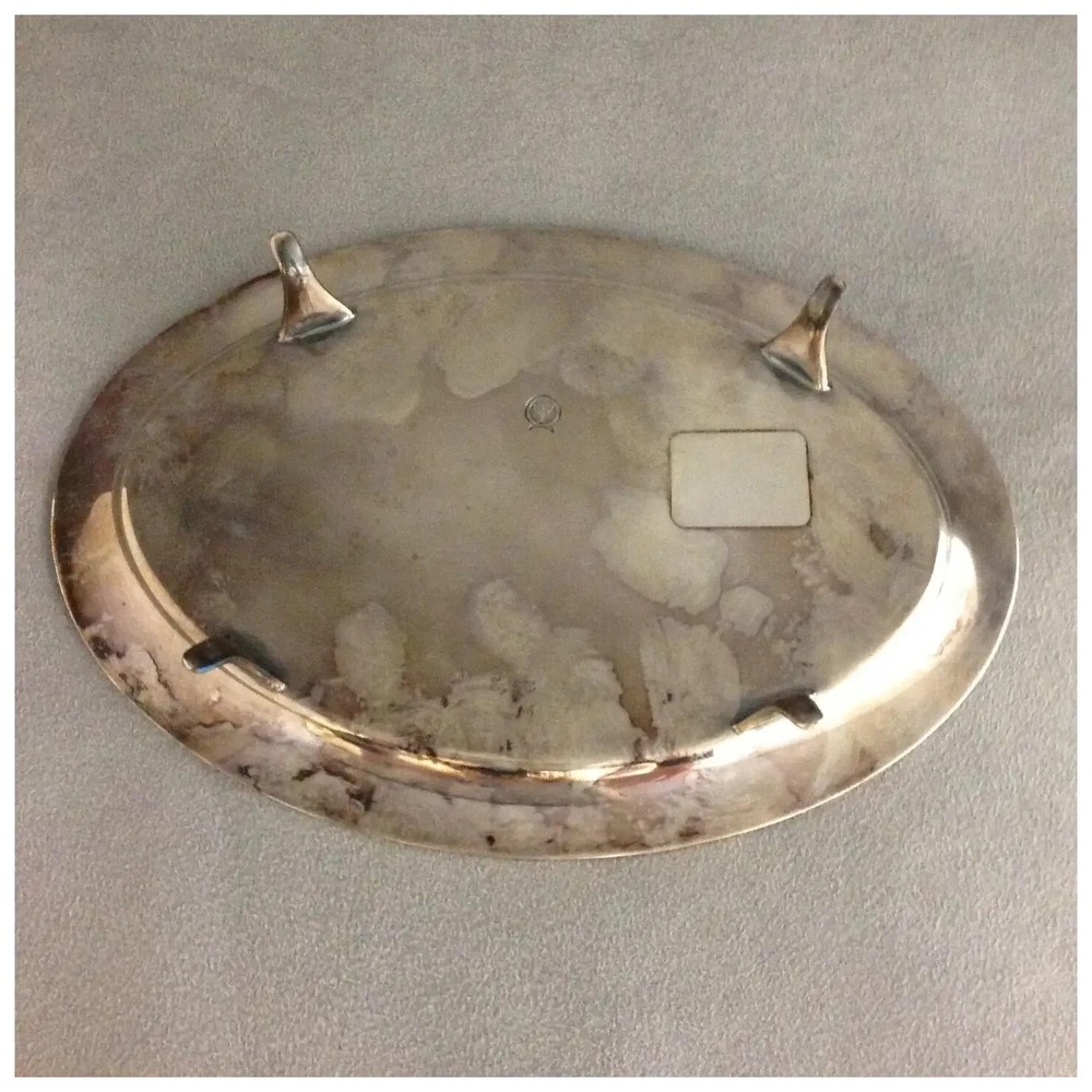 Barker Ellis Silverplate Tea Pot Stand In