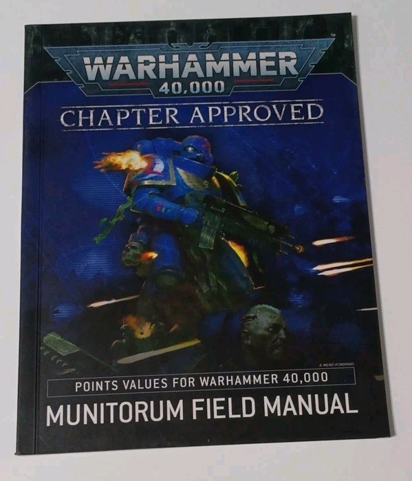 Warhammer 40k Chapter Approved 2020 Munitorum Field Manual Book