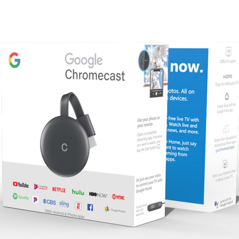 For Chromecast Google Wireless HDMI Adapter Screen Phone Mirroring Extender 5G
